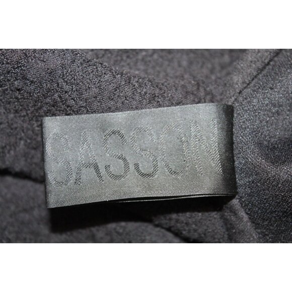 Kadem Sasson Sweater Poncho Cape Lagenlook black Pullover Pocket Israel One Size - Picture 5 of 7